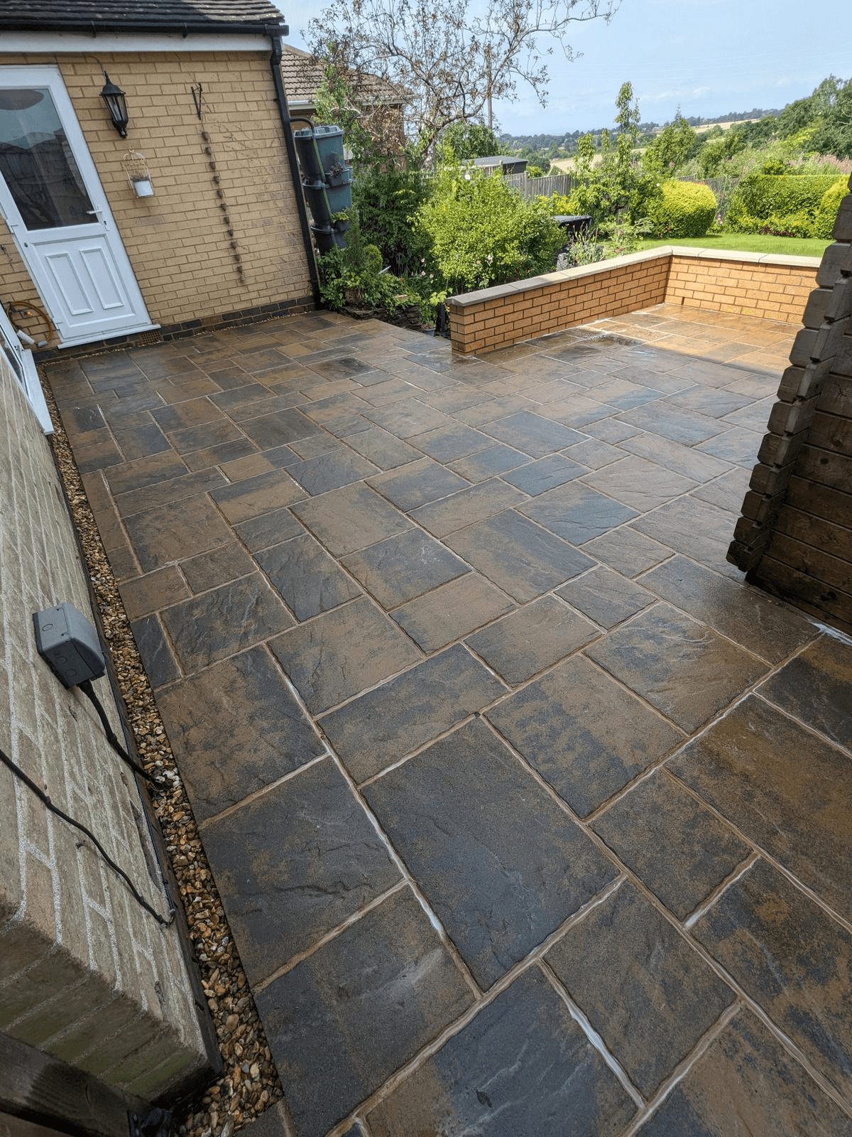 Garden maintenance and landscaping work